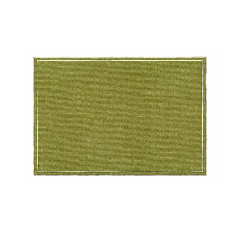 Coated Linen Placemat Set/2