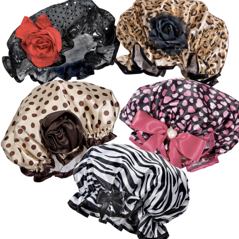 Fancy best sale shower cap