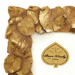 Golden Aspen Leaf Frame