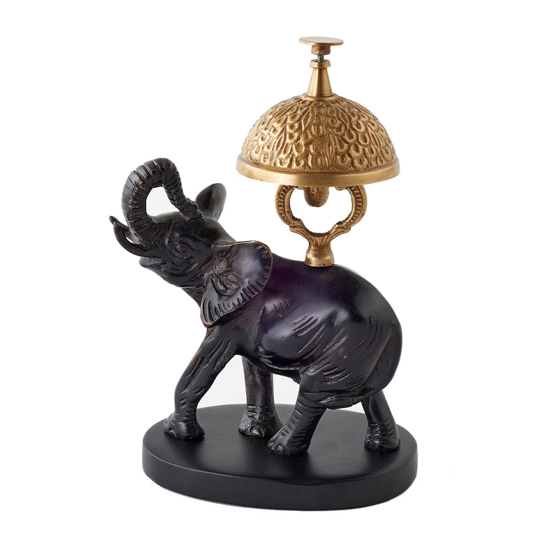 Brass Elephant Bell